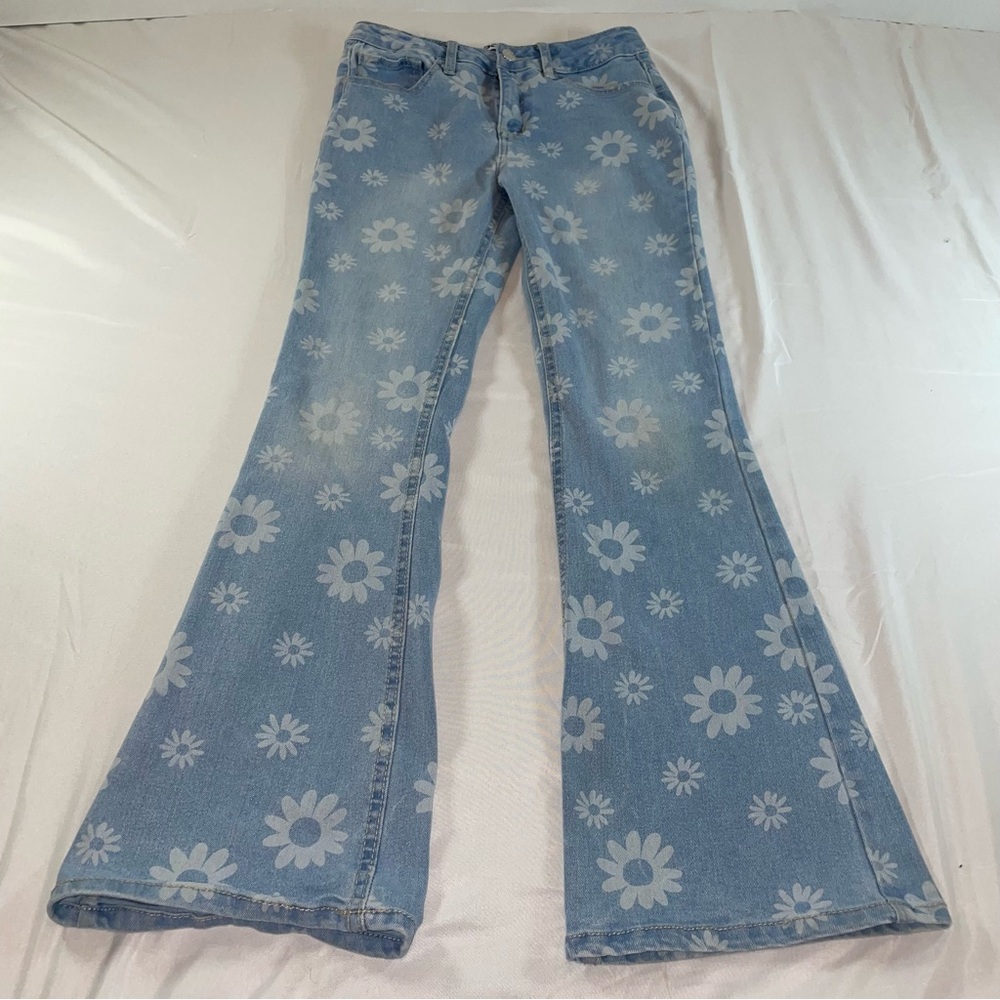 Vigoss Blue Floral Kids Jeans